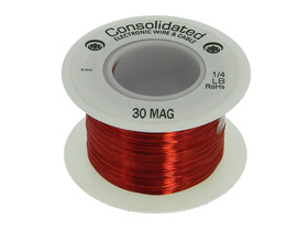 Wire, Magnet, 30AWG, 1/4lb.